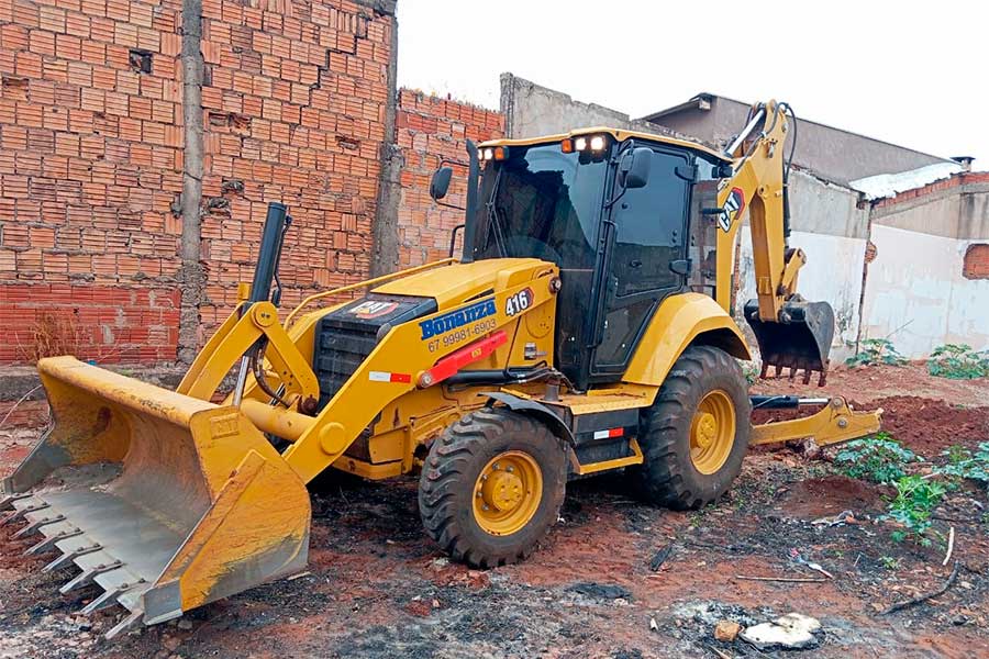 Locação de Retroescavadeira em Campo Grande MS Mato Grosso do Sul